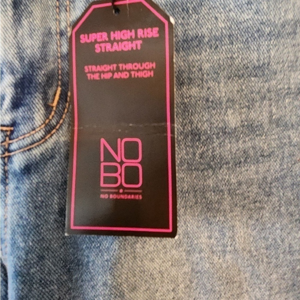 Nobo super high rise straight jeans size 5 - Picture 5 of 6